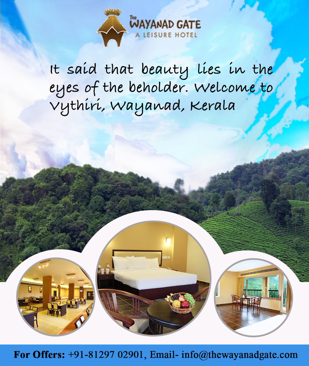 wayanad_gate's tweet photo. Experience the beauty of Wayanad from the best budget hotels in Wayanad.
#hotelsinwayanad #wayanadhotels #budgethotelsinwayanad #wayanadtourism #keralatourism #honeymoonpackagesinwayanad https://t.co/l3vr6E9Nm5