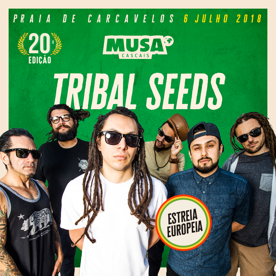 festivalmusa's tweet photo. CONFIRMAÇÃO: Directamente da Califórnia chega uma das estreias mais aguardadas na Europa, com estreia absoluta em Portugal! Os TRIBAL SEEDS chegam ao MUSA CASCAIS no dia 6 de Julho! Imperdível 💣🔥🔥🔥

#TribalSeeds #SummerIsComing #WeAreTogether #MUSAcascais #20thEdition https://t.co/L4lpxA0XbT