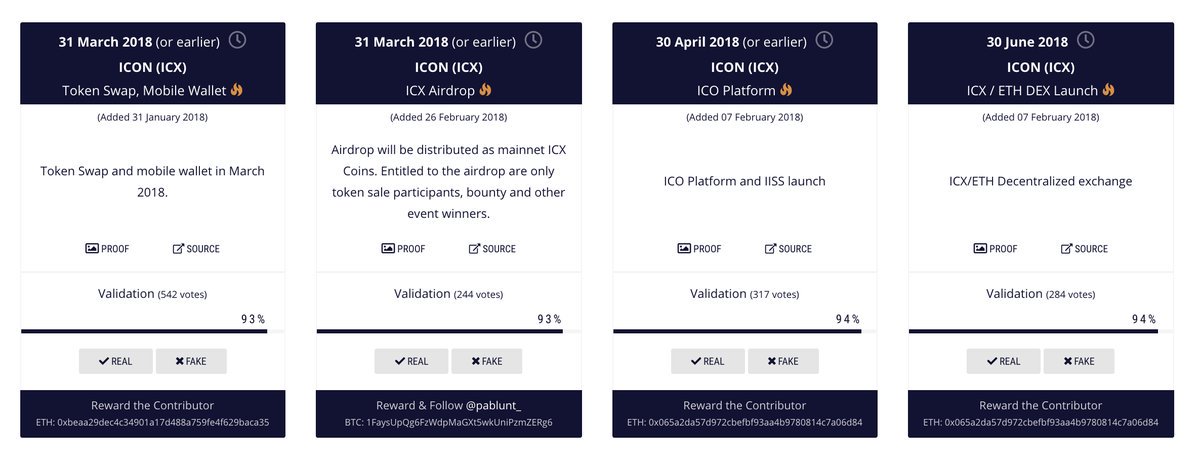LeiaLindh's tweet photo. ICON = "Korean Ethereum" &amp; "Samsung of Blockchain"

- There are functioning vending machines accepting $ICX
- Restaurants will have kiosks taking food orders via $ICX
- Next month ICX launches their ICO Platform. Lots of solid projects upcoming.

ICON + HODL = Crypto Retirement https://t.co/Bq6oygYNSg