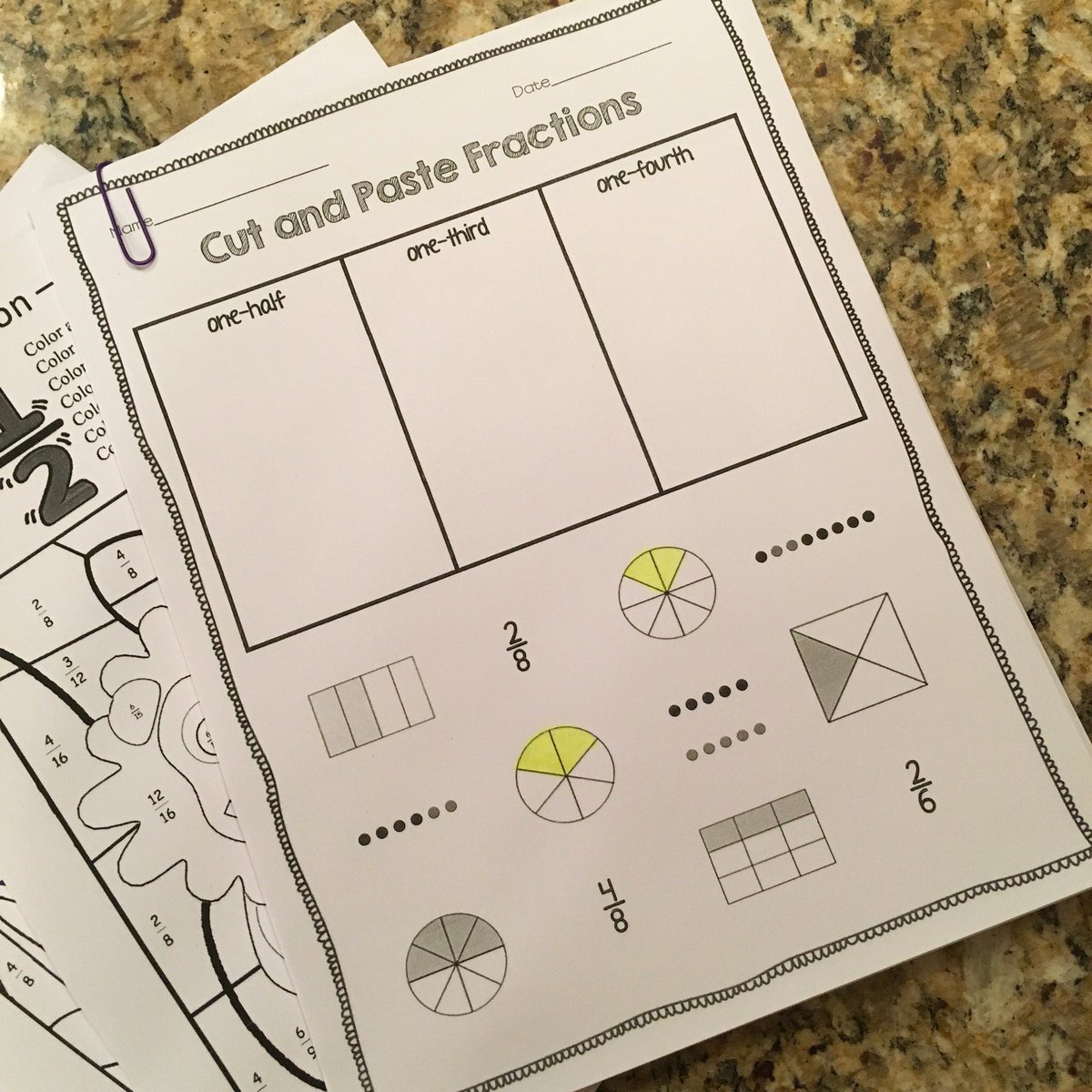 Ms_Croce_'s tweet image. So excited to have some fun with my 3rd graders, today we will be working with Equivalent Fractions! #fractionsarefun