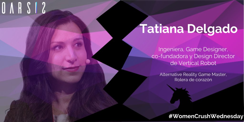 Este miércoles dedicamos nuestro #WomenCrushWednesday a Tatiana Delgado <a href="/arilea/">Tatiana - Wishlist Call of the Elder Gods!</a>, una mujer inspiradora como poco, desarrolladora de corazón indie en #RealidadVirtual cuyo juego Daedalus sorprendió al mismísimo John Carmack! 
#XRisAlsoMyBusiness #WomenInXR #WomenInVR #WomenInTech