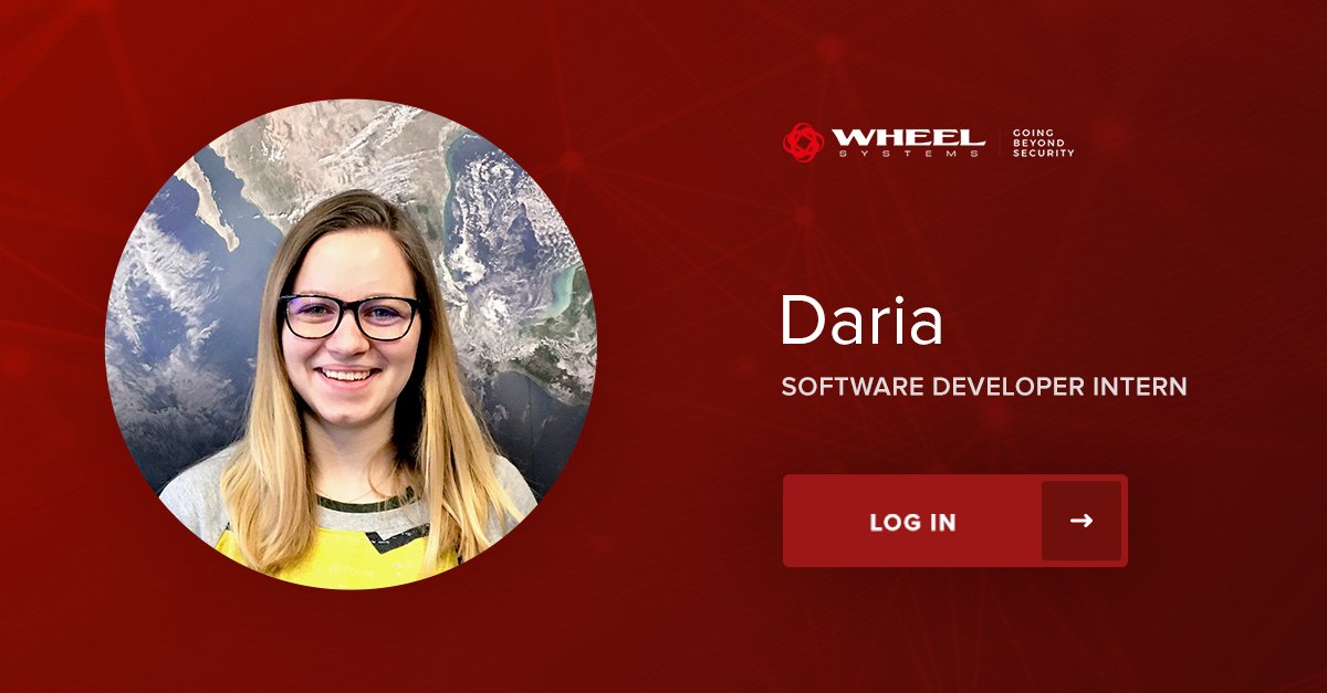 wheelsystems's tweet photo. We're always looking for the best and brightest new talent to join us. So we're really happy that Daria is now on the #WheelTeam #cybersecurity #InfoSec https://t.co/HcBQK7vTZl