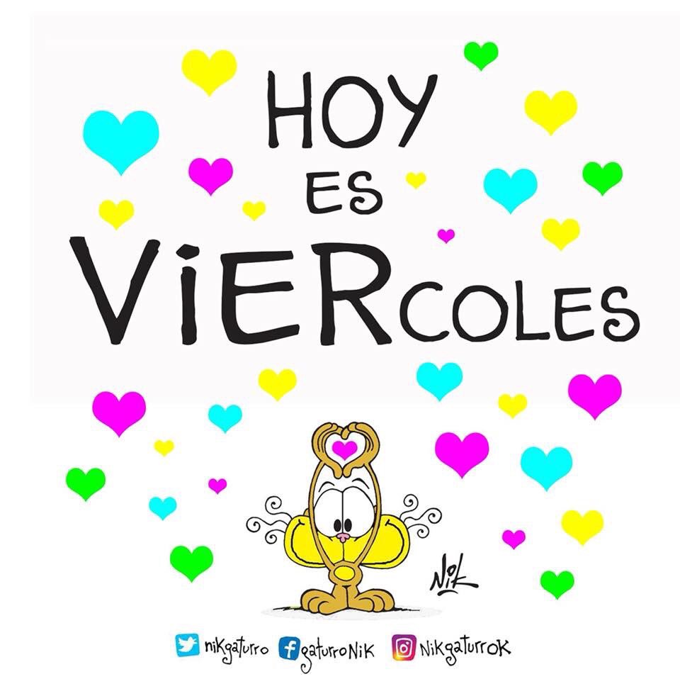 Nikgaturro's tweet photo. #BuenMiercoles o Buen VIERcoles !!!!! Último día de la semana!!! https://t.co/ki4phg6YiY
