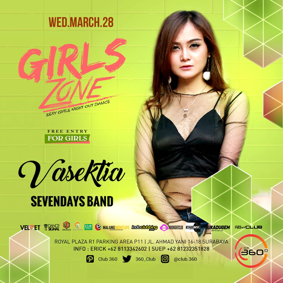 360_Club's tweet image. GIRLSZONE TONIGHT !!