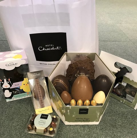 We have a winner! 🙌

Thanks to everybody that entered our #Easter draw, and congratulations to <a href="/CotsElectrician/">CotswoldElectricians</a>! Look out for the postman, this bundle of <a href="/HotelChocolat/">Hotel Chocolat</a> goodies are on their way to you! 🥚🥚🥚🐰🐰🐇😀#sparks #electrician #electrical #installation #GreenBrookElec