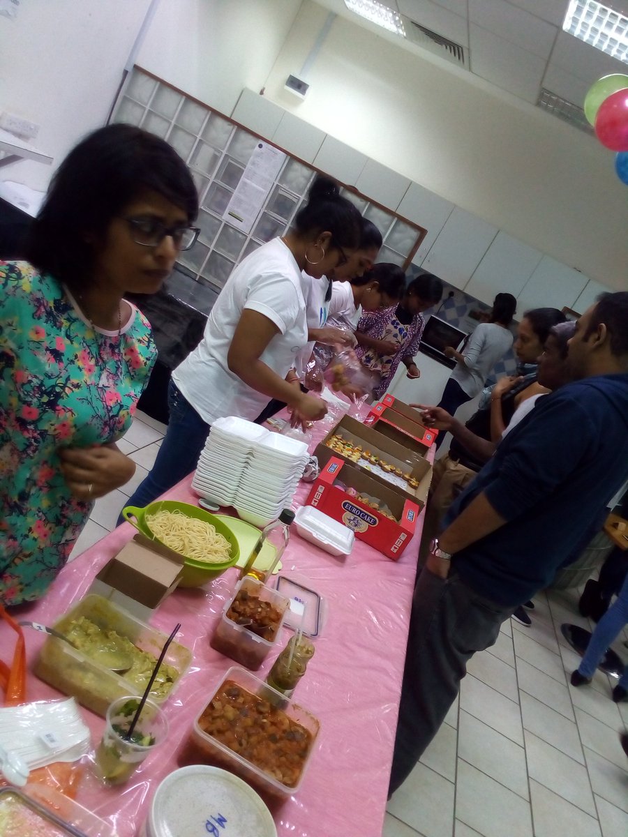 @CeridianCares quarterly foodcorner to raise funds. A lot of fun engaging activities in the @Ceridian mau office today