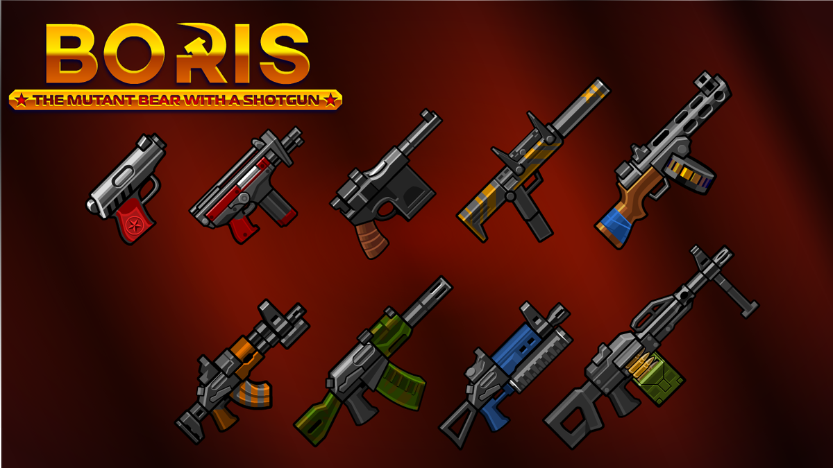 therealDucat's tweet photo. The one who first name all the guns, will get the one and only epic nothing!
#gamedev #indiedev #indiegame #borisgame #madewithunity #screenshotsaturday https://t.co/xVIcGPAZlc