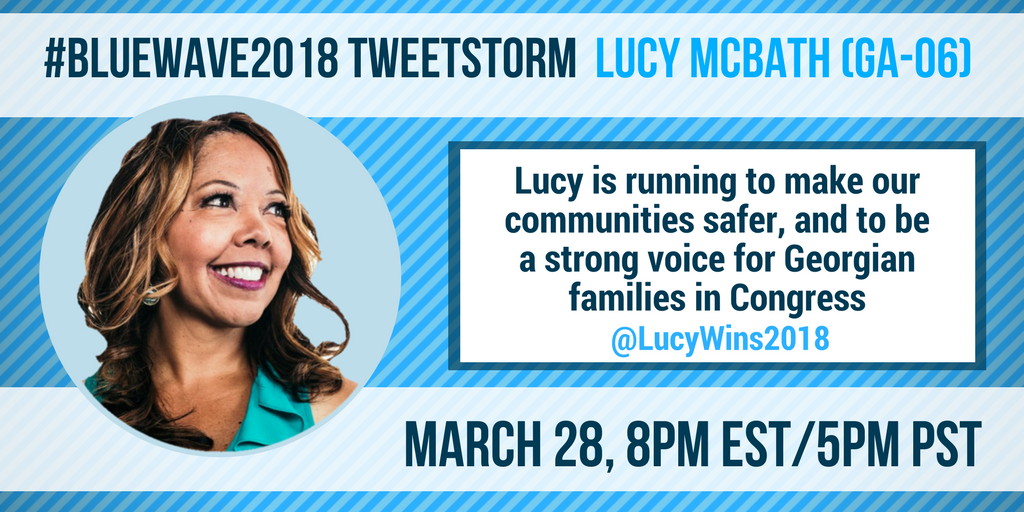 AynRandPaulRyan's tweet photo. Yesterday, #COTD @DDAdamsCongress rode your #BlueWave2018🌊 from  7.5k to 8124 followers!

🔥YOU.ARE.AMAZING!🔥

#WednesdayWisdom's #COTD, @LucyWins2018, is running in #GA06.

She has 3k followers.
Think we can get her to 3.3k? ❤️

RT &amp; FOLLOW: ➡️@LucyWins2018 https://t.co/676XZRU67D