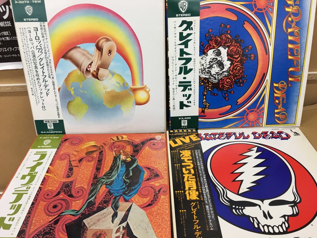 ট ইট র Recofan渋谷beam店 公式 Used Lp Grateful Dead Gratefuldead Livedead グレイトフルデッド 帯付きレコード デッドアナログ