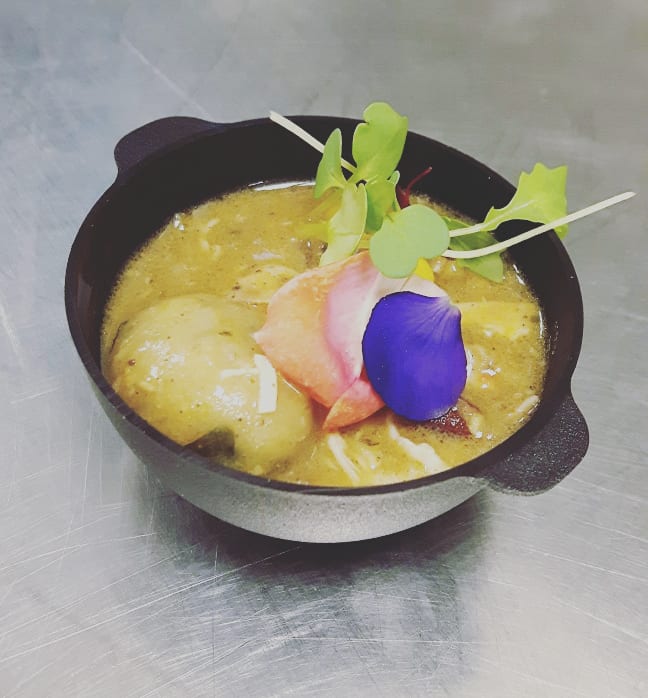 Bschefacademy's tweet photo. Here are the delicious dishes the Chefs were serving last night 😋 they went down a treat and most tasters couldnt tell there had been a 40-55% meat reduction because they were still packed full of flavour 🤗 @BaxterStorey 

#bschefacademy #FoodEQ https://t.co/f1KAosmWf6