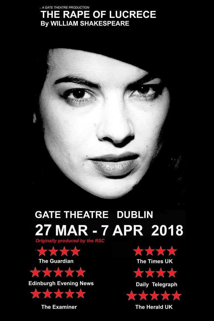 GateTheatreDub's tweet photo. Not long now! The Rape of Lucrece's opening performance is just over an hour away.
After tonight, The Rape of Lucrece is only with us for another 11 performances. Have you got your ticket yet?
#GateLucrece https://t.co/qluy8GMpSh