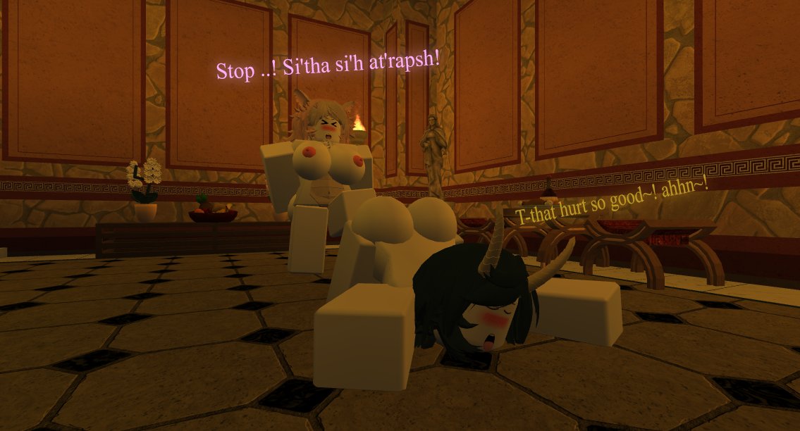 RBLX_Rule34's tweet photo. A thirsty lusty demon trying to be kinky with Lucina. https://t.co/CE1Kj9K19t