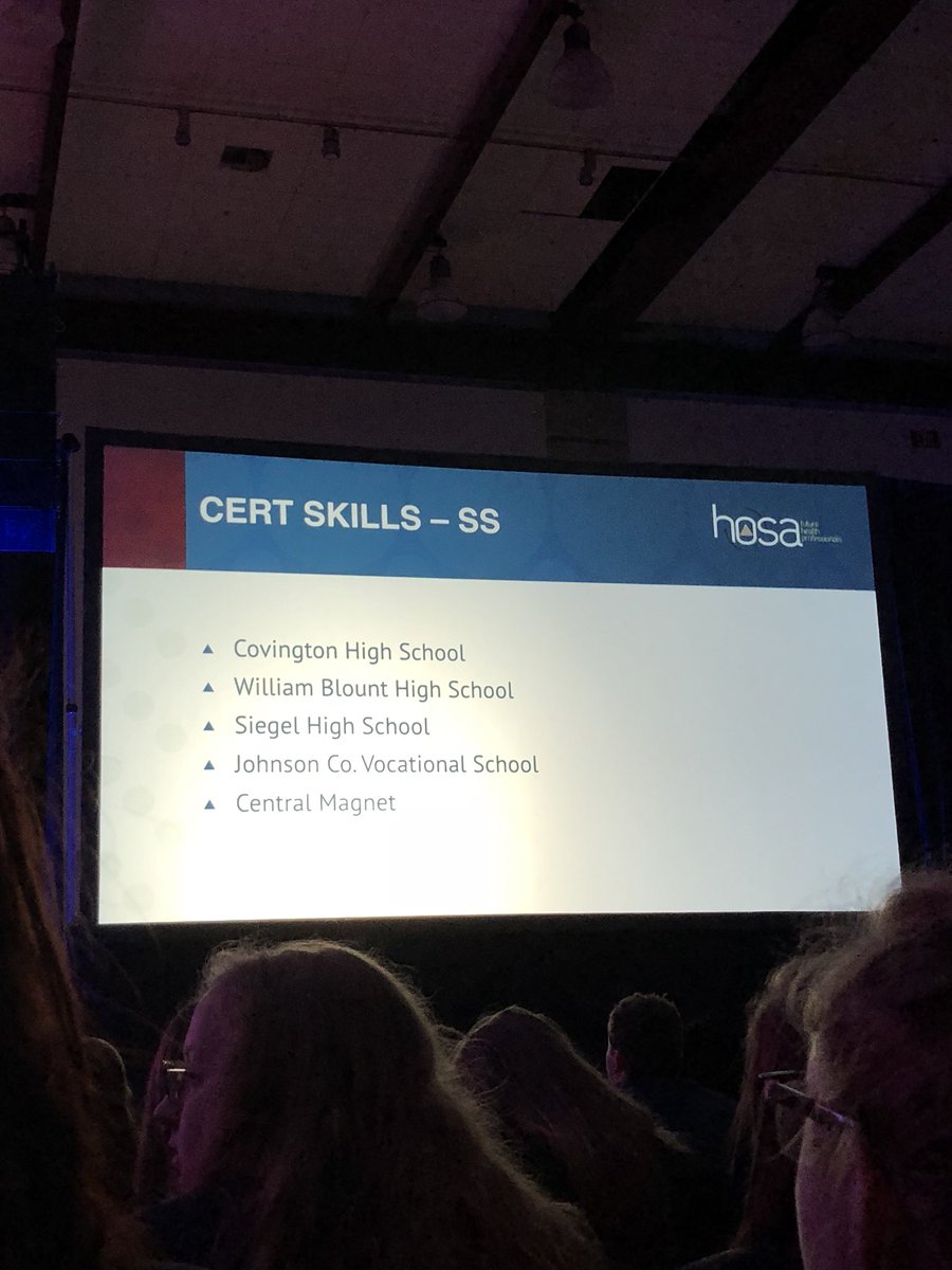 haileymhuff's tweet photo. 1st place at the @tnhosa State conference in CERT Skills! @BC_Schools @wbhosa https://t.co/G9XnOru2Ys