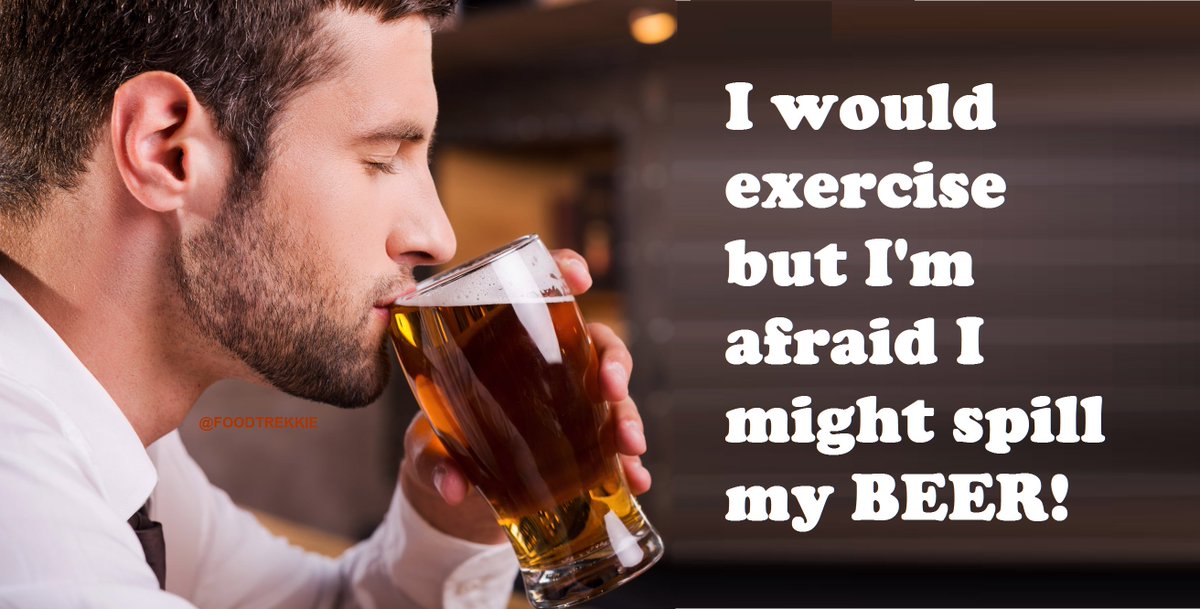 beertrekkie's tweet photo. Don't worry because I still get some #exercise...
- 16 oz arm curls
- beer runs
- sit up to taste #beer
and I WATCH #yoga at the #brewery every WEEK!
.
#beeroclock #ipaquest #humor @beertrekkie https://t.co/WwgXQ1hrGi