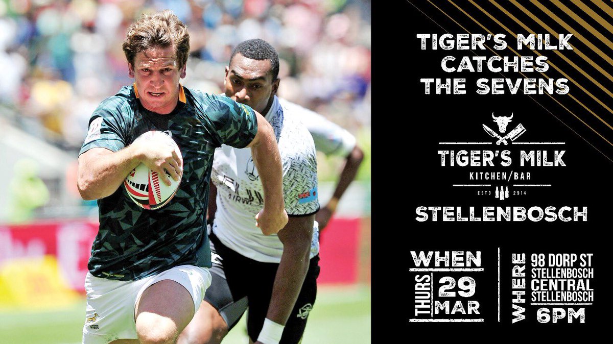 wernerkok1's tweet photo. Catch us at @TigersMilkZA Stellenbosch tomorrow! https://t.co/eurBq1Dpuw