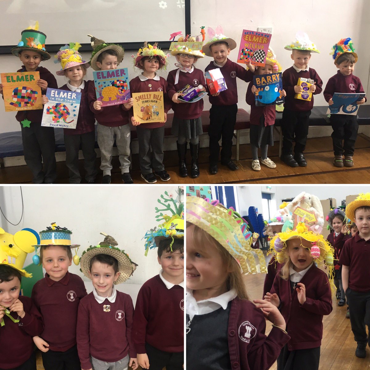 GnollPrimary's tweet image. Superb effort for our Easter bonnet parade today 🐣🐰🐥 #learninglog
