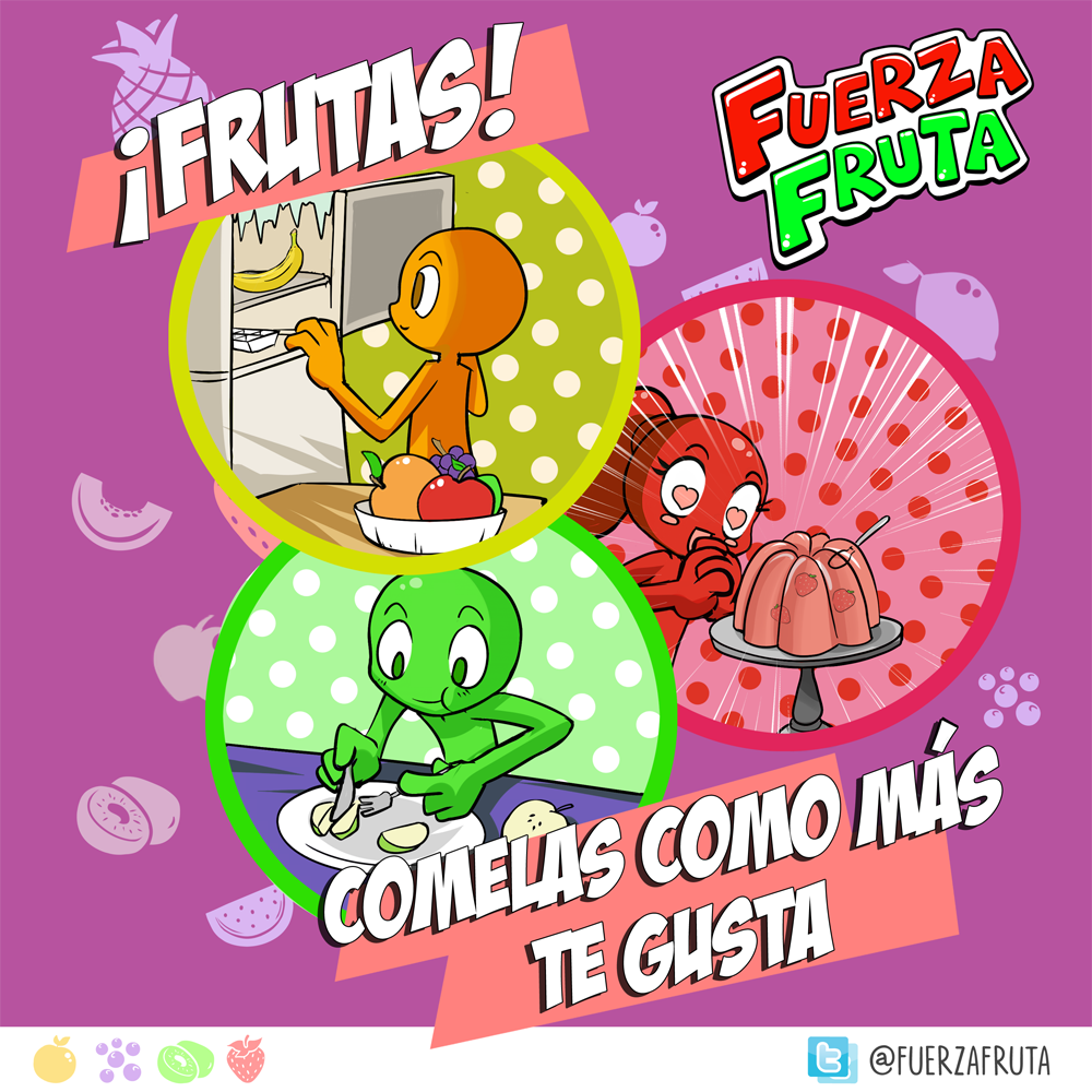 FuerzaFruta's tweet photo. ¿No te aburrís de comer siempre lo mismo?
La #FuerzaFruta te ofrece muchas opciones para alimentarte de forma saludable. https://t.co/MT5C1zcEUu
