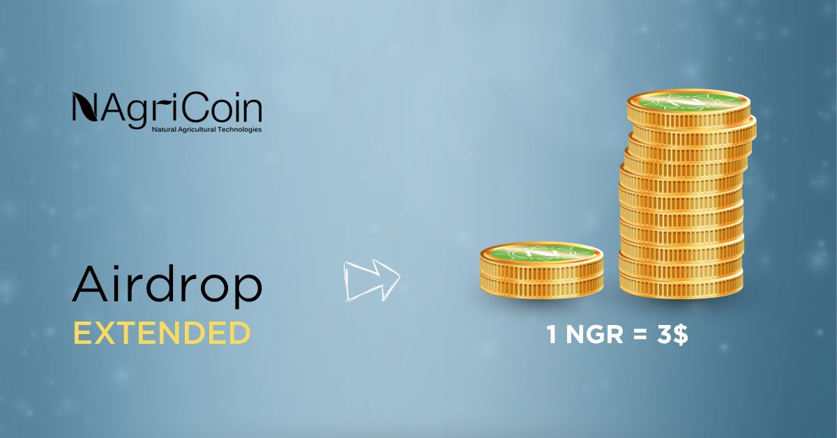 NagriInfo's tweet photo. It's time for news you were waiting for!

We have decided to extend our first airdrop till Saturday!

NagriCoin is grateful for your support. We are proud of our community!
Stay with us because we are looking forward to your support during crowdsale!

https://t.co/NL2IEmtZuw https://t.co/3PcBmFgqsH