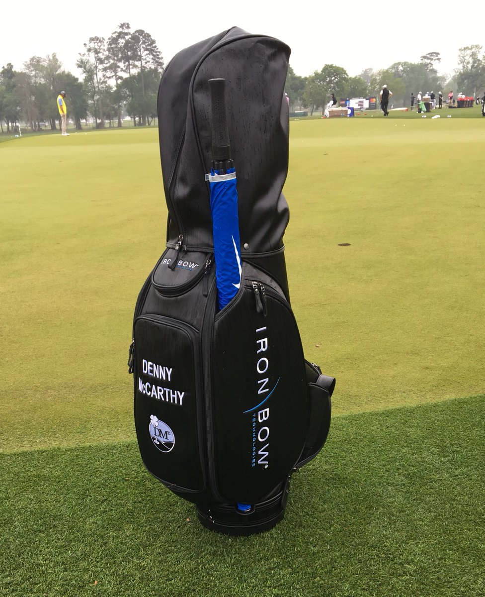 Thanks to @Iron_Bow for the new bag! Looking forward to using it this week at the @HouOpen! #HoustonOpen