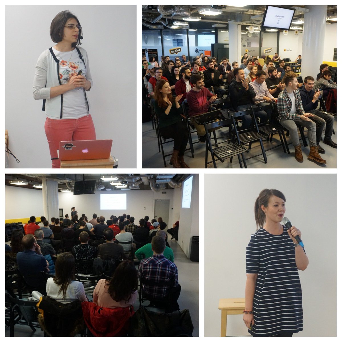 TechHubBuc's tweet photo. #ReactNative and #MachineLearning with #BucharestJS tonight
#community #tech #technology #technologyrocks #technopreneur #techlife #it #events #meetups #startups #startuplife #founders #innovation #awesome #amazing #developers #programmers #coding #coworking #techhub #bucharest https://t.co/Ptqg06dBtG