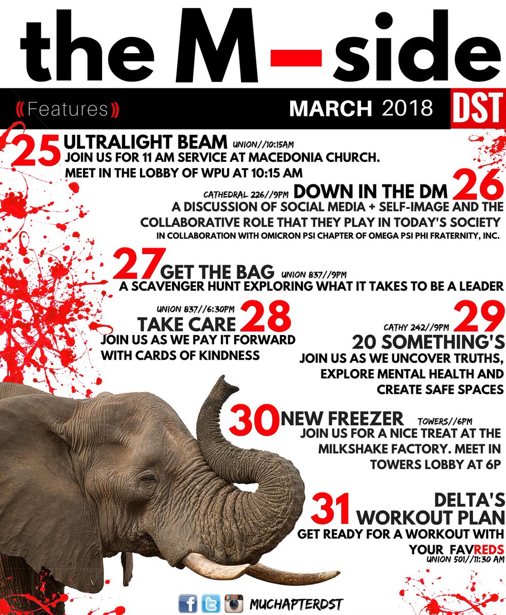 MuChapterDST's tweet image. Come out tonight and make someone’s day! Join Mu Chapter as we create cards of kindness for the counseling center and people around campus.