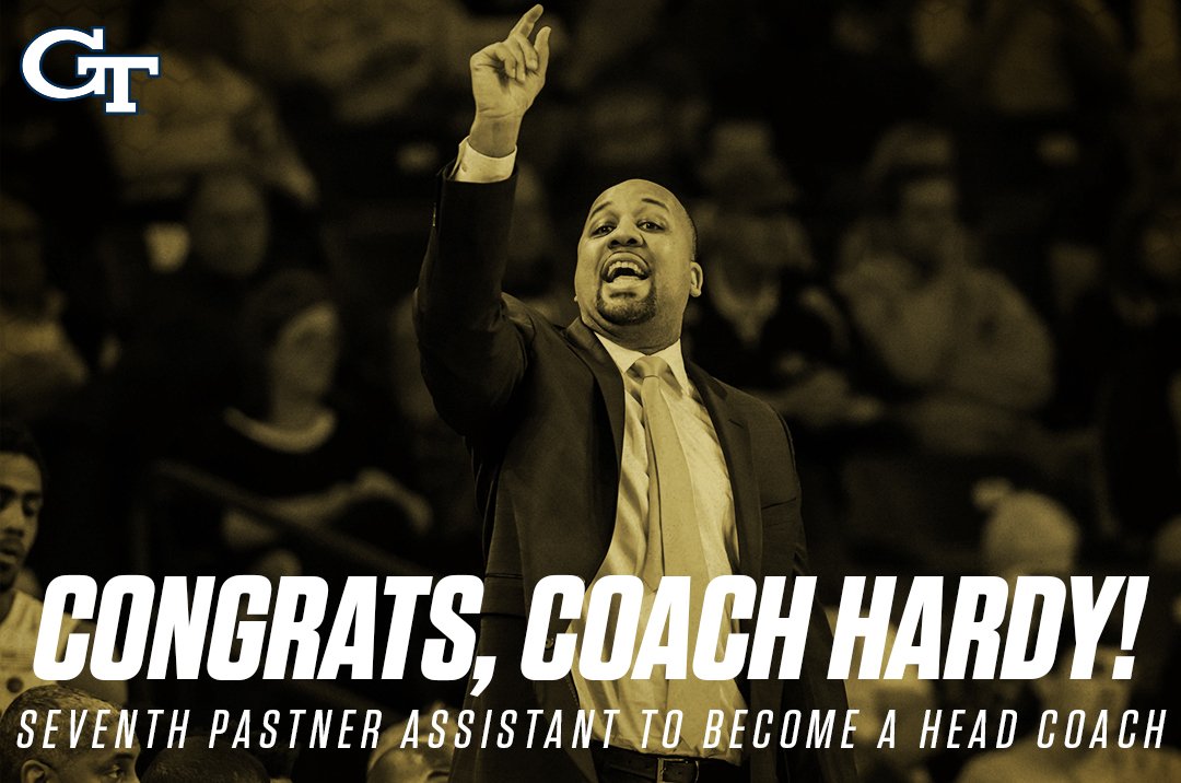 Tavaras Hardy becomes seventh assistant under Josh Pastner to become a head coach, heading to Loyola of Maryland buzz.gt/hardy-loyolamd