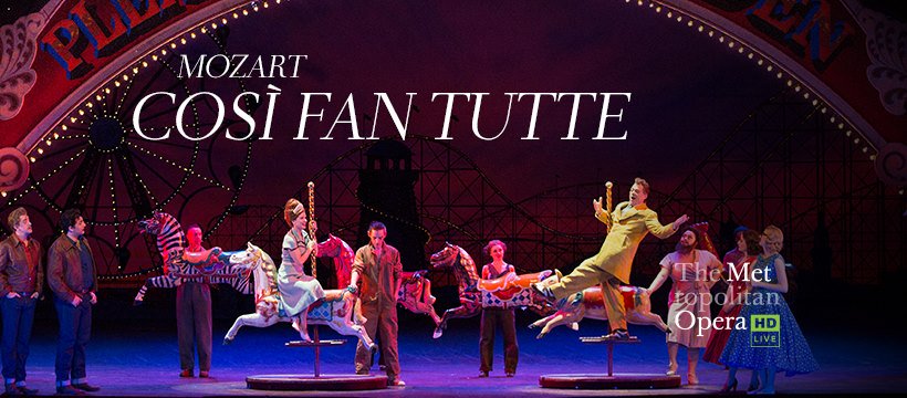 fundacbeethoven's tweet photo. Sábado 31 de Marzo del 2018, 14hs:
Cosi Fan Tutte (Mozart)
En Vivo desde el MET de Nueva York en el Teatro El Nacional
Duración aproximada: 3 horas 20 minutos
Entradas en venta en el Teatro El Nacional, Av. Corrientes 960. https://t.co/ZsEl55tVDn