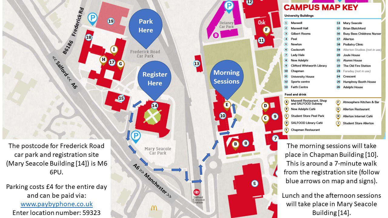 University Of Salford Map تويتر \ Salford Strength 2019 على تويتر: "Just 1 Week To Go Until @Basesbig  2018! We're Looking Forward To Welcoming All Presenters, Exhibitors &  Delegates For What Is Sure To Be A
