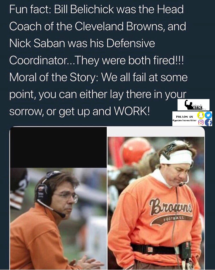 Even though they don’t coach the Atlanta Falcons or Georgia Bulldogs they still can make our #WhyCOACHwednesday lol..... 
Are you going go mope around &amp; pout or will you rise to the occasion?..... Make your next move your best move!!! ✊🏾 #PutMEInCoachINC #WhyCOACHwednesday #WCW
