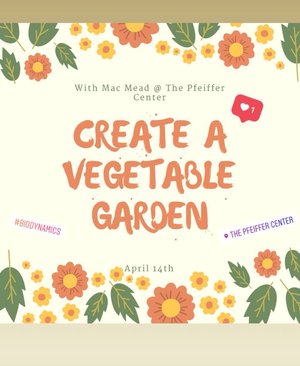 GreenDynamics18's tweet image. Have you always wanted to grow a vegetable garden and not known how to start? Don’t miss out on this opportunity to learn from Mac Mead!  #pfeiffercenter #greenthumbxpfeiffer