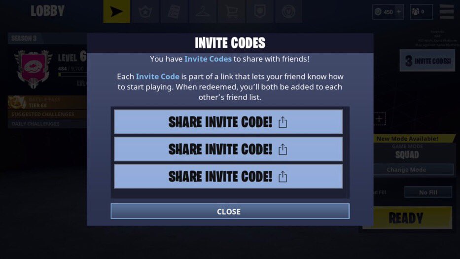 Jyecunnys's tweet photo. You’re invited to join the Fortnite Invite Event on iOS! GIVEAWAY! PICKING WINNERS IN 25 MINUTES.

RULES:

FOLLOW + RETWEET + SUBSCRIBE https://t.co/XMoGUK6zl4 🔥🔥🔥🔥

COMMENT(SAYING YOUR COUNTRY)
ill pick 3 of you and give you invite codes from my  account! GO.
#GiveAway #code https://t.co/6SgFrUxiHS