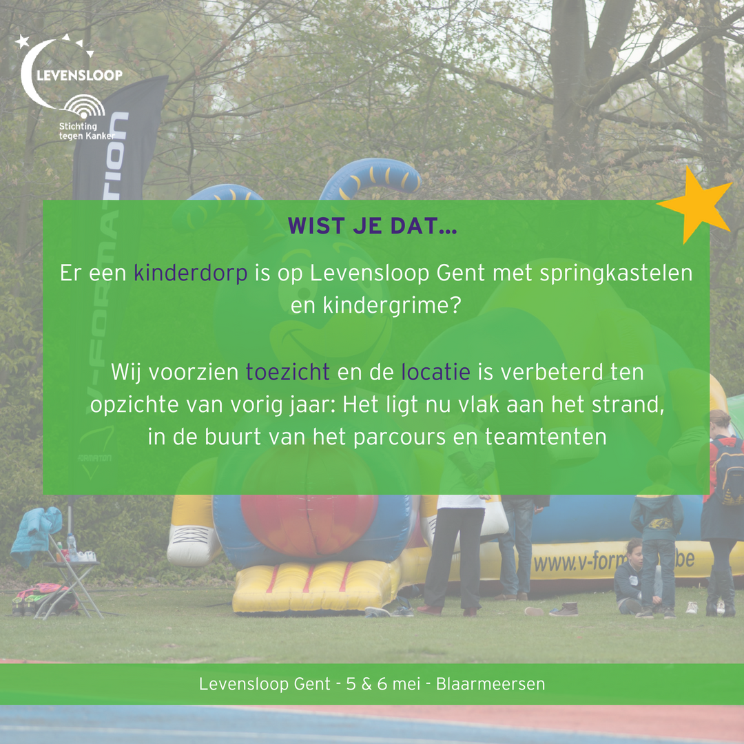Levensloop9000's tweet photo. Ook kinderen zijn welkom op Levensloop Gent! 5&amp;6 mei - Blaarmeersen. Niet twijfelen, wandel of loop mee! https://t.co/lnOrzkJol7