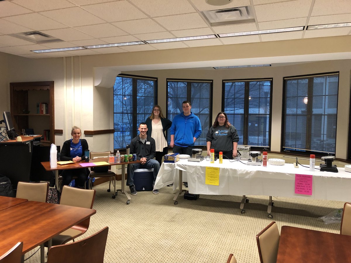 Come support CHILL initiatives with Waffle Wednesday today from 9-12 in UH 110G.