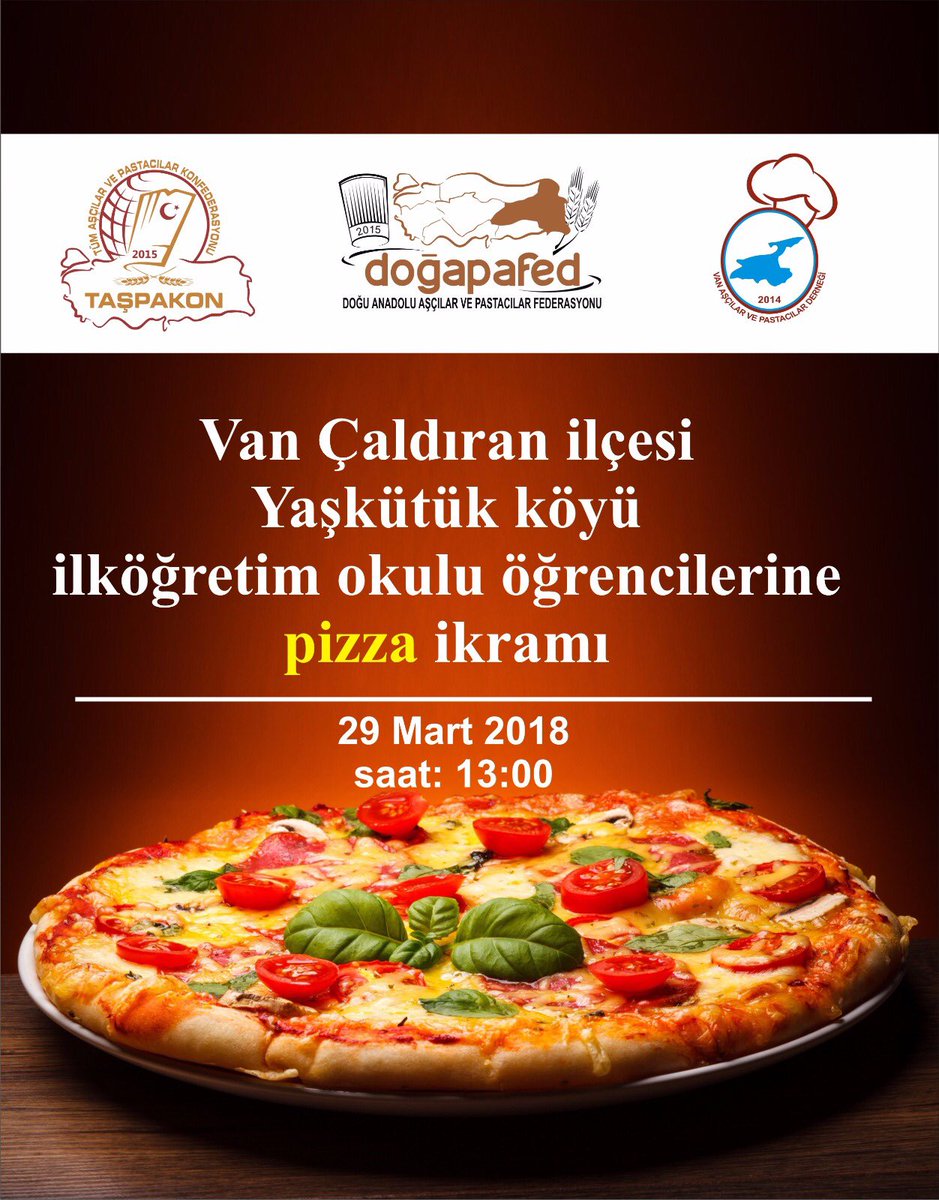 Yarın tebessüm olmaya, çocukları güldürmeye gidiyoruz. Belki de Hayatlarında ilk defa pizza ile tanıştırmaya.. <a href="/SinanPulat3/">Sinan pulat</a> <a href="/geyikali/">ali geyik</a> <a href="/VANPAD65/">Vanaşçılarderneği</a> <a href="/Ayylinnkoc/">Umutluyarinlarvan</a> <a href="/mutlu_hatip/">Hatip Mutlu</a> @umutluyarinlarv
