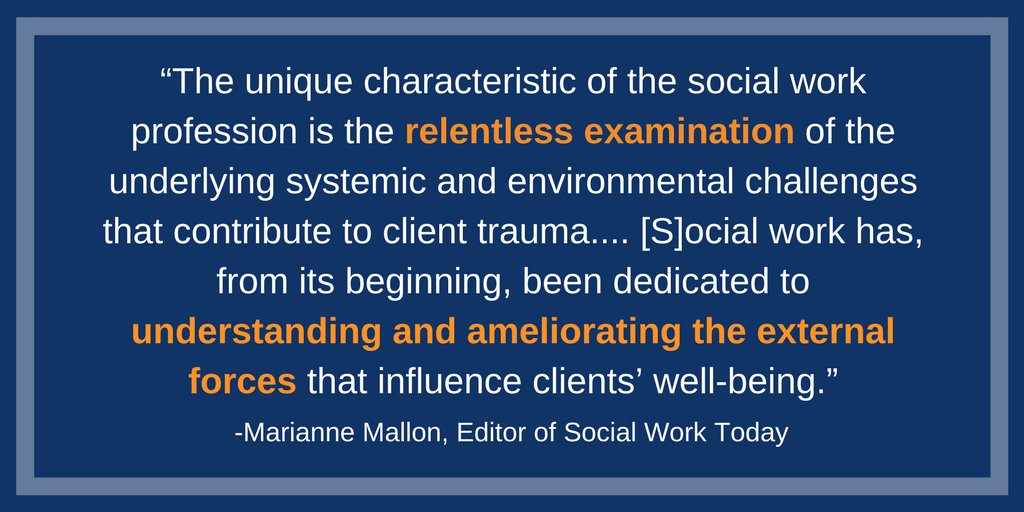 FAFSoftware's tweet photo. Wise words from @MarianneSWT in the new issue of @SocialWorkToday shine a light on social workers’ leadership in the search for social justice.

We couldn't have said it better ourselves. 👏

Read the rest for free here.👉https://t.co/vOlEIVTzeE #socialworkmonth #socent https://t.co/SDT1dMnZHo