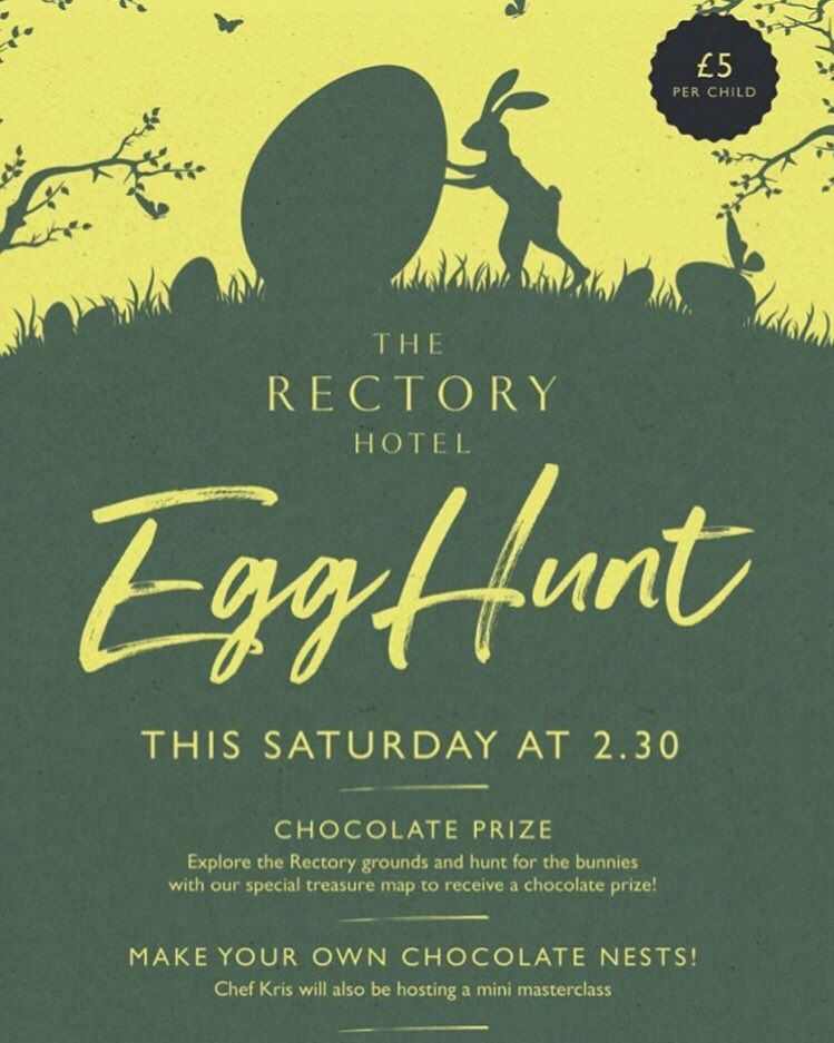 Eggsplorers get ready!!

We’re hosting an egg hunt this Saturday! 

With chocolate prizes and a nest making masterclass with Pastry Chef <a href="/Kris_Biggs/">Kris Biggs</a>