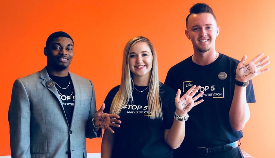 _TrulyAlexus's tweet photo. We can’t wait to serve you ! Make sure to check your email TODAY to vote for us #TOP5 ! #SHSU #BeHeard #UnityIsTheVi5ion @SHSUTop5 https://t.co/8BvkOIBOBn