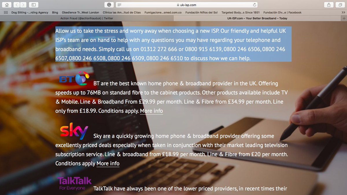 ImVictimOFfraud's tweet photo. #Scam by #Supanet masquerade as @bt_uk or @TalkTalk &amp; @SkyUK 
the masters of this website have now connected the links 2 the original websites after scamming lots of people.#Supanet is a scam @Ofcom @actionfrauduk @LauraAnn1990 @BigRogie @H4eafy @chazeffy @GRITT666 @RoystonElmer https://t.co/kKfadinKEk