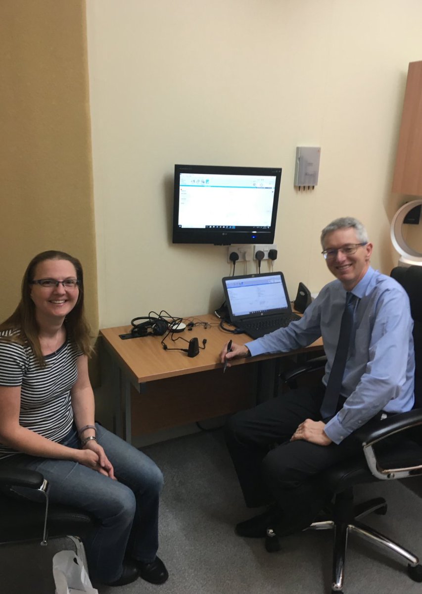 d_glancey's tweet photo. Thanks to Heidi and all the staff at Owen hearing who helped with the Moxi All validations, Heidi said the sound was loads better than her previous hearing aids and loved the Bluetooth connectivity! #UnitronUK #Owenhearing https://t.co/CizlRld2HB