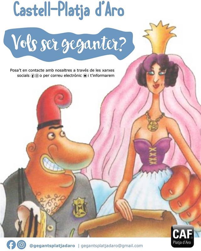 cafpda's tweet photo. Ja tenim nova foto a Instagram. Segueix-nos a https://t.co/6RUPVF6Ody. Una nova proposta s'està coient i es que estem creant UNA COLLA GEGANTERA! A partir de la proposta que es va realitzar l’any 1994 crearem la colla gegantera a Castell-Platja d’Aro amb els seus respectius … https://t.co/oQh9KYAPIi