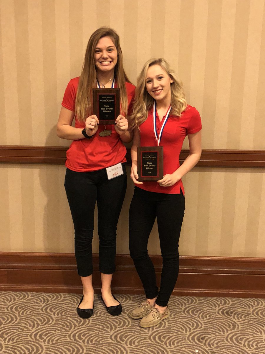 Savanna Stroupe and Noelle Thompson 2 time state champs!!!! They are headed to nationals!