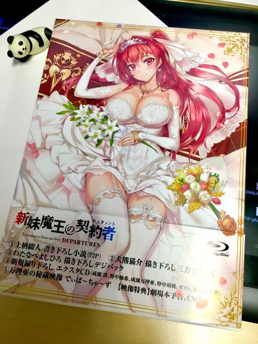 「新妹魔王の契約者 DEPARTURES」Blu-ray&amp;DVD 本日発売しとります!何卒よろしくお願いします(*'ω'*人)#shinmaimaou https://t.co/oxTjxLItzH 