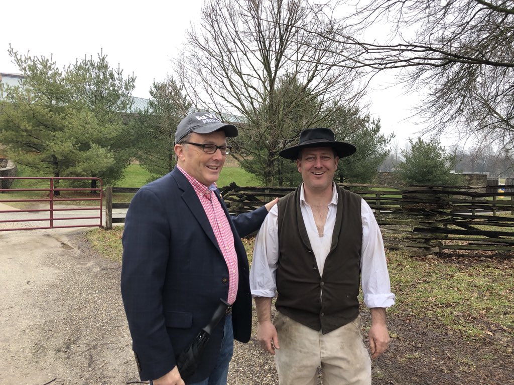 NormanOBurns's tweet image. Today is the second day of @ConnerPrairie’s outdoor season for 2018. Walking around the grounds and stoping to talk with our interpreting team is an experience everyone should have. #connerprairie #discovercp