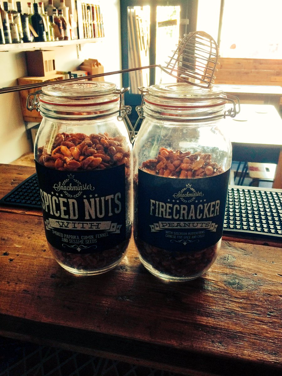 HeatonHops's tweet photo. Upping the bar snack game with these tasty nuts from our mates @Snackminster1  #snacks #snack 👌🏻 https://t.co/5NDF6LODvn
