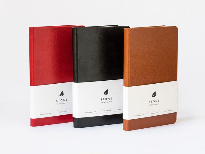 IPaddress87's tweet image. STONE have created the ultimate chef's notebook - lightweight, vegan and greaseproof (the Simon Amstell of notebooks, if you will). Get backing.

kickstarter.com/projects/stone…