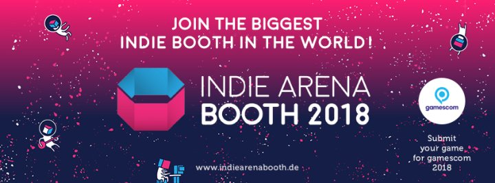 Join the Indie Arena Booth for our sixth year at <a href="/gamescom/">gamescom</a> 2018 where we will once again be hosting the best Indie Developers and Publishers in the world! Registrations are open for Developers to submit their games! indiearenabooth.de 
#iab #indiedev #gamescom #indie #dev
