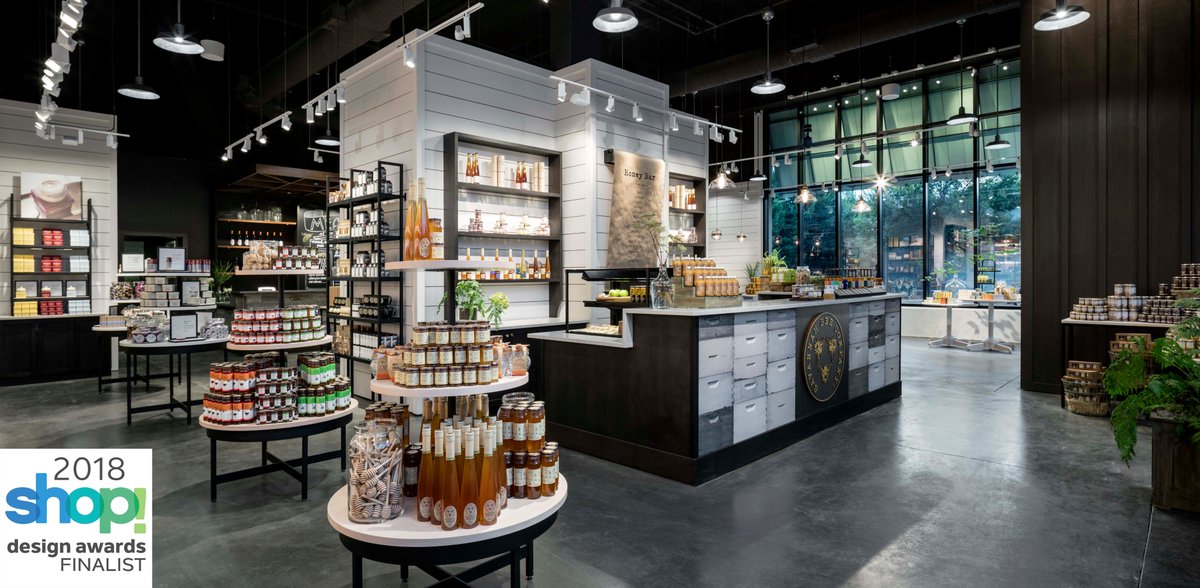 Bergmeyer's tweet photo. Attending tonight's Design Awards at #GlobalShop2018? We're thrilled that our new work with @SavannahBeeCo is being recognized with an award! Check out the full story of the new design here: https://t.co/6WoaJss8hW. #Bergmeyer #RetailDesign https://t.co/f9sRIrsro3