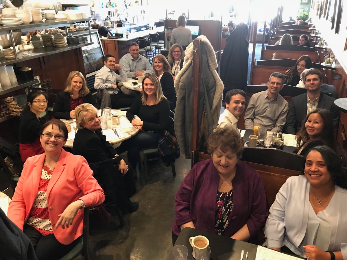 nancy_lightbody's tweet photo. A little Nosh before the meeting @ Perry’s #CAPLDI4 https://t.co/jLsCDfGDHA