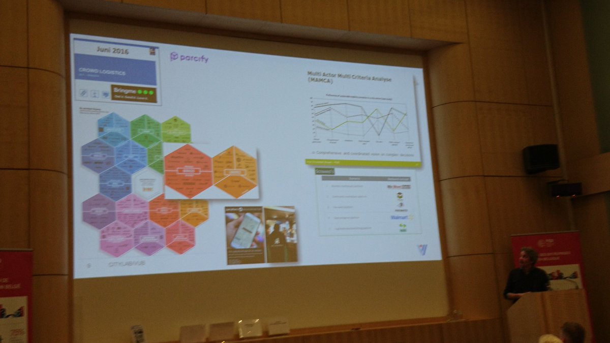 MOBI_VUB's tweet image. Gathering the best practices in #CrowdLogistics, Jan Merckx from @VILogistiek and @HeleenBuldeoRai , present their findings! 

More info on the workshop can be found here: mobi.vub.ac.be/mobi/event/sha…