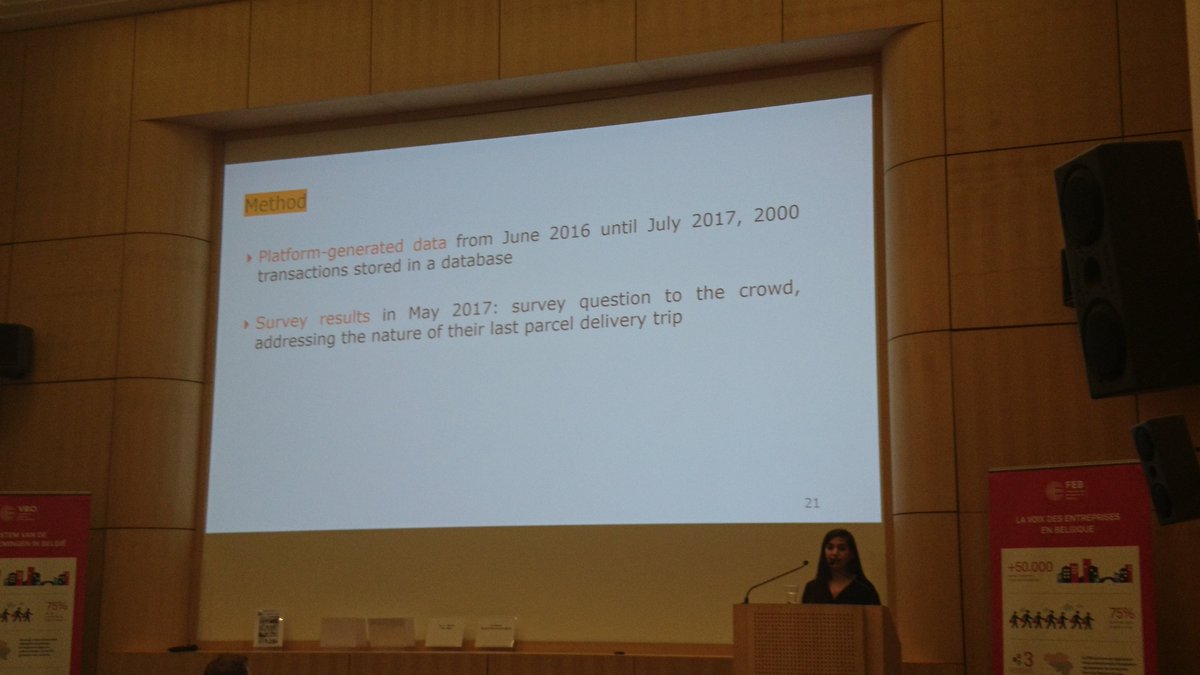 MOBI_VUB's tweet image. Gathering the best practices in #CrowdLogistics, Jan Merckx from @VILogistiek and @HeleenBuldeoRai , present their findings! 

More info on the workshop can be found here: mobi.vub.ac.be/mobi/event/sha…